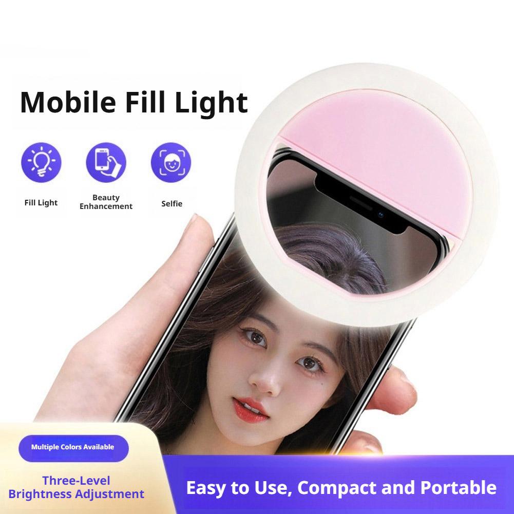 Clip-on selfie ringlamp, oplaa - Photography Lighting Description recensie en prijs