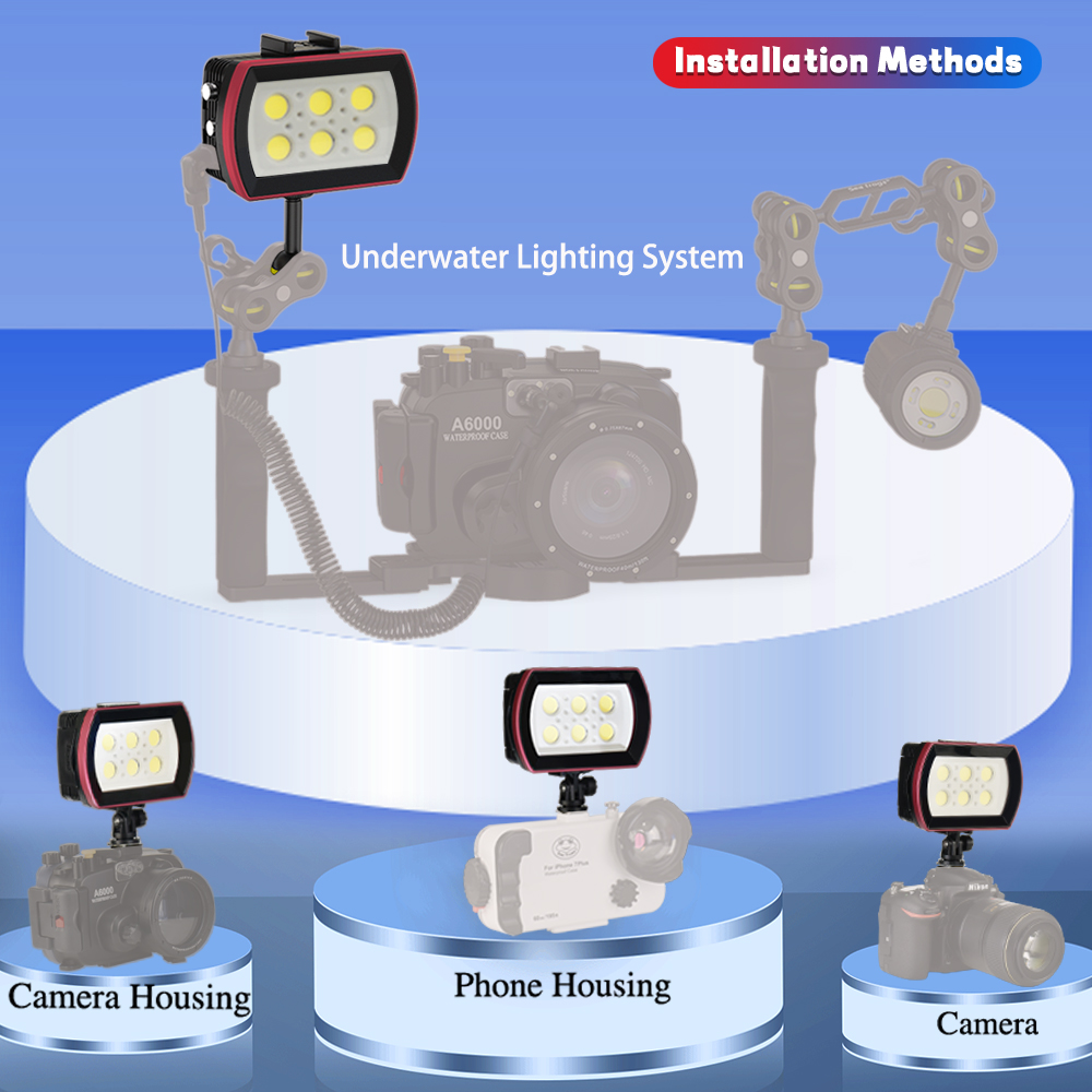 Seafrogs 40 meter waterdicht L - Photography Lighting Brands recensie en prijs