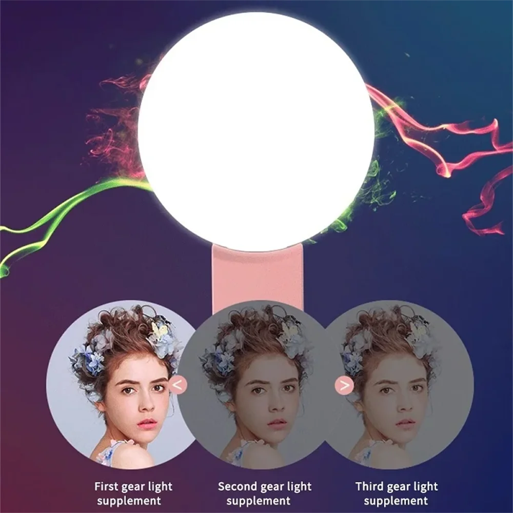 Draagbare Mini Selfie Ringlamp - Photography Lighting Description recensie en prijs