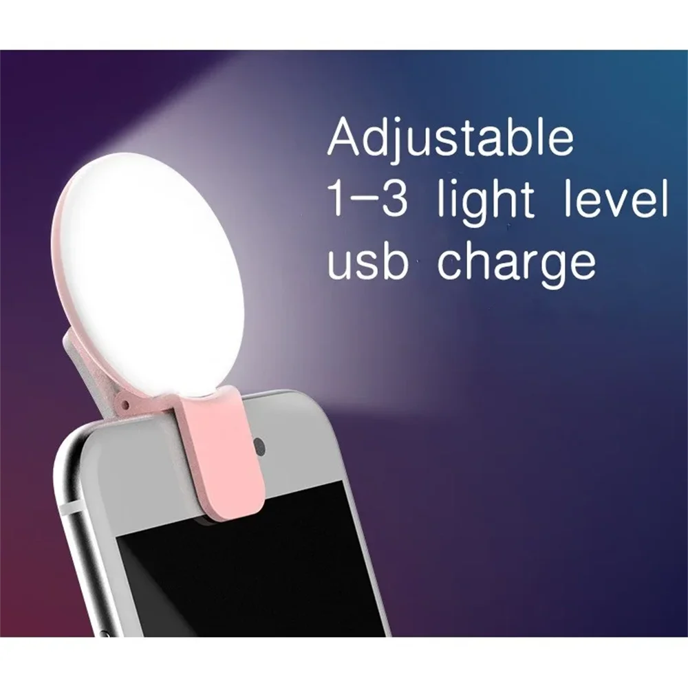 Draagbare Mini Selfie Ringlamp - Photography Lighting Description recensie en prijs