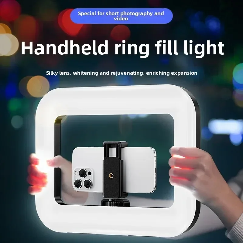 Draagbare handzame ring-LED-la - Photography Lighting Handheld recensie en prijs