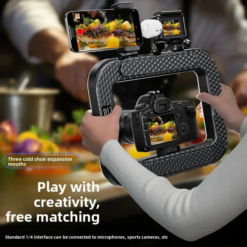 Draagbare handzame ring-LED-la - Photography Lighting Handheld recensie en prijs