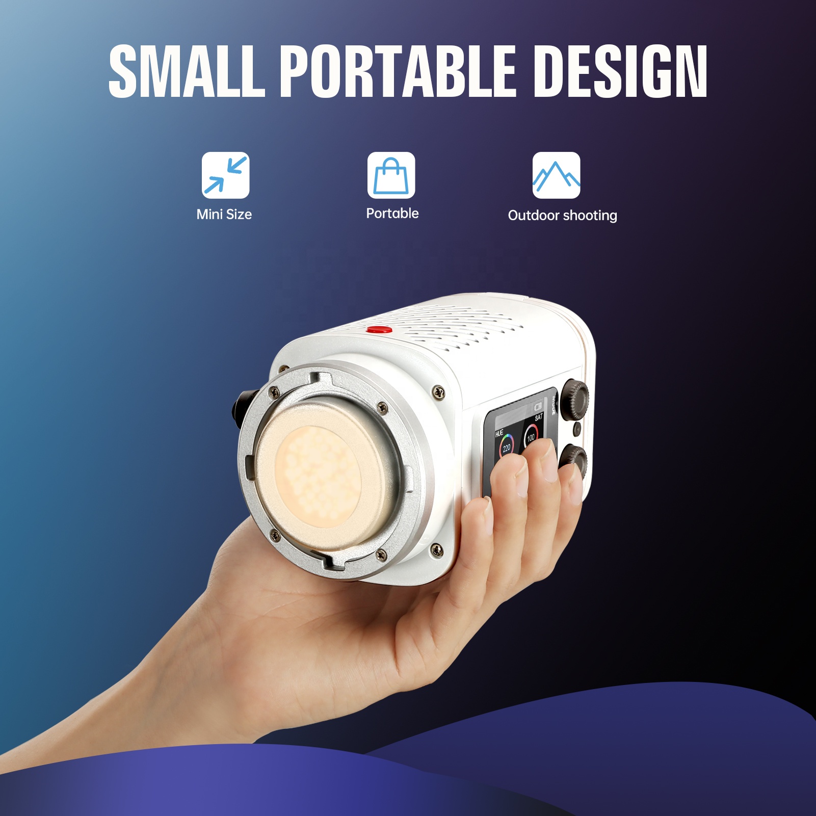 JINBEI EF-60BI 60w Fotografiev - Photography Lighting Handheld recensie en prijs